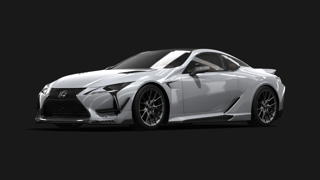 Lexus LC 500 WALD, skin 01_Sonic_Silver