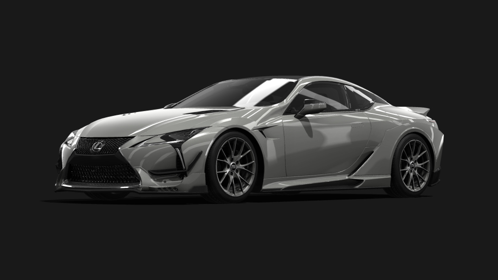 Lexus LC 500 WALD, skin 02_Sonic_Titanium