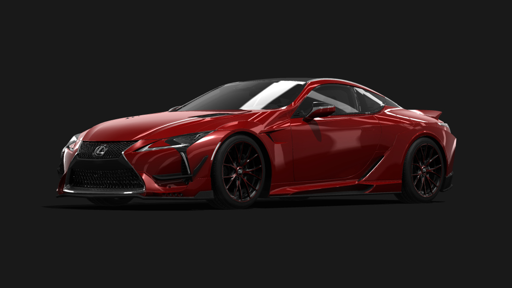 Lexus LC 500 WALD, skin 05_Garnet_Red_Mica