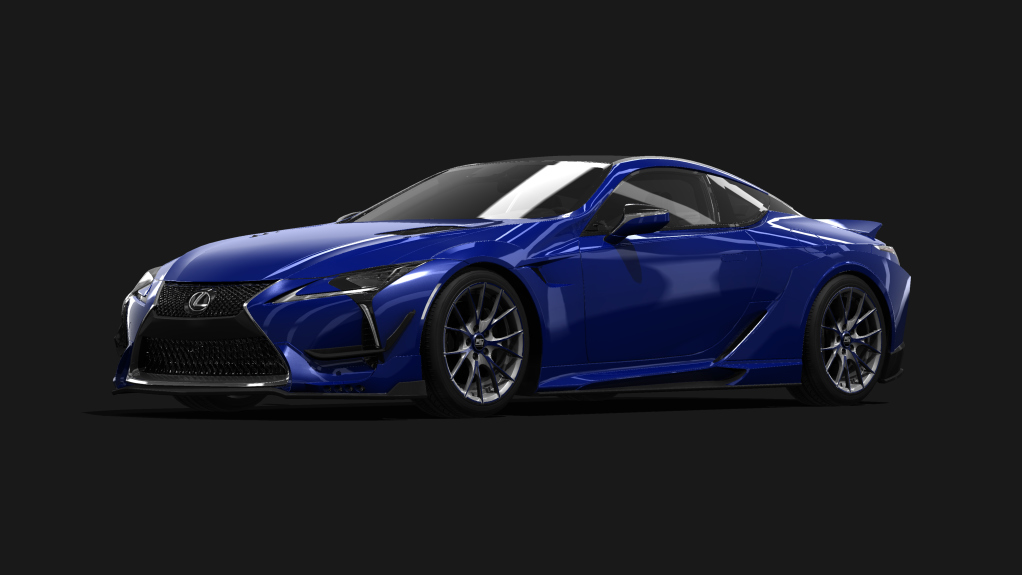 Lexus LC 500 WALD, skin 06_Deep_Blue_Mica