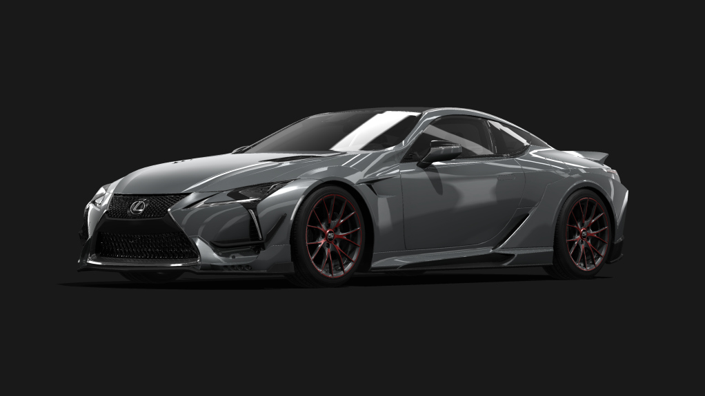 Lexus LC 500 WALD, skin 07_Dark_Grey_Mica