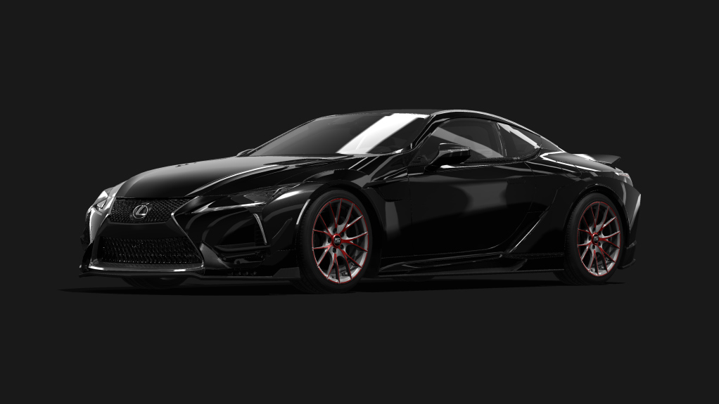 Lexus LC 500 WALD, skin 09_Black_Mica