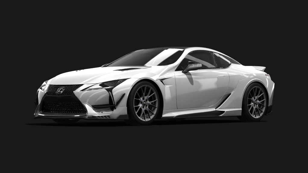 Lexus LC 500 WALD, skin Test