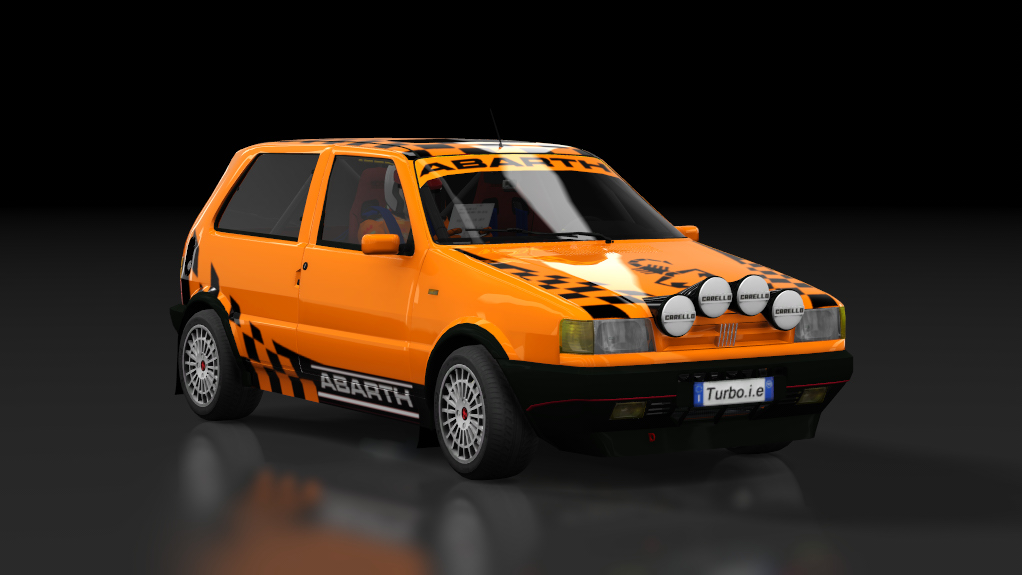 DM Uno Turbo MK2 GrA, skin 05_Abarth_Orange