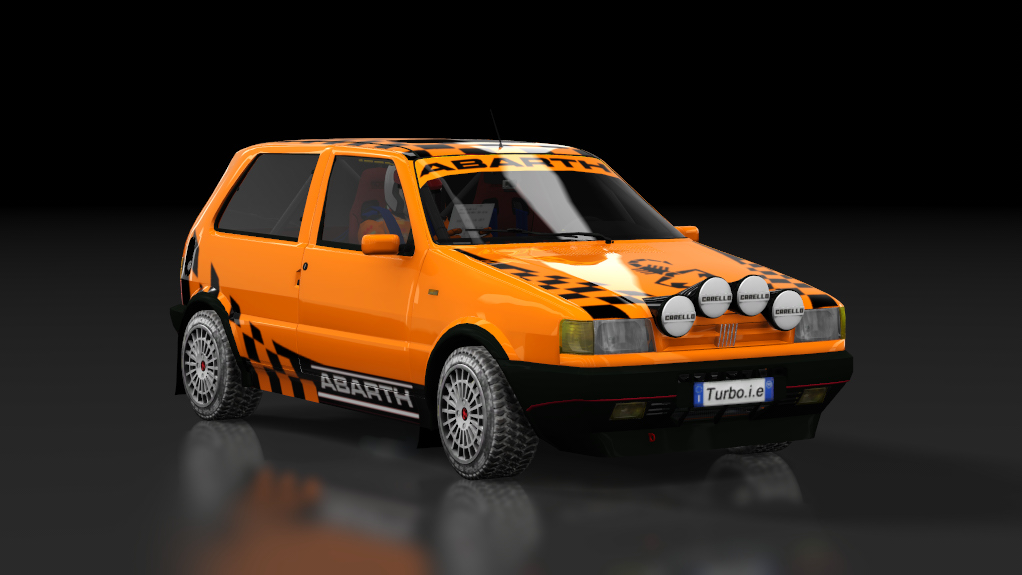DM Uno Turbo MK2 GrA 3, skin 05_Abarth_Orange