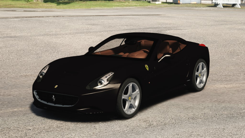 Ferrari California 2009, skin black_daytona