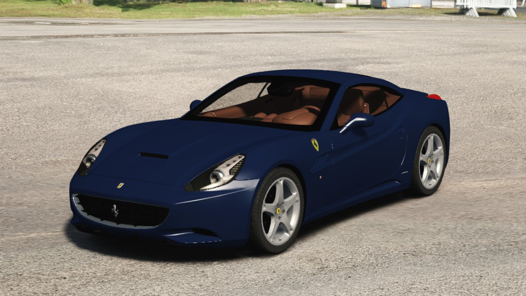 Ferrari California 2009, skin blue_california