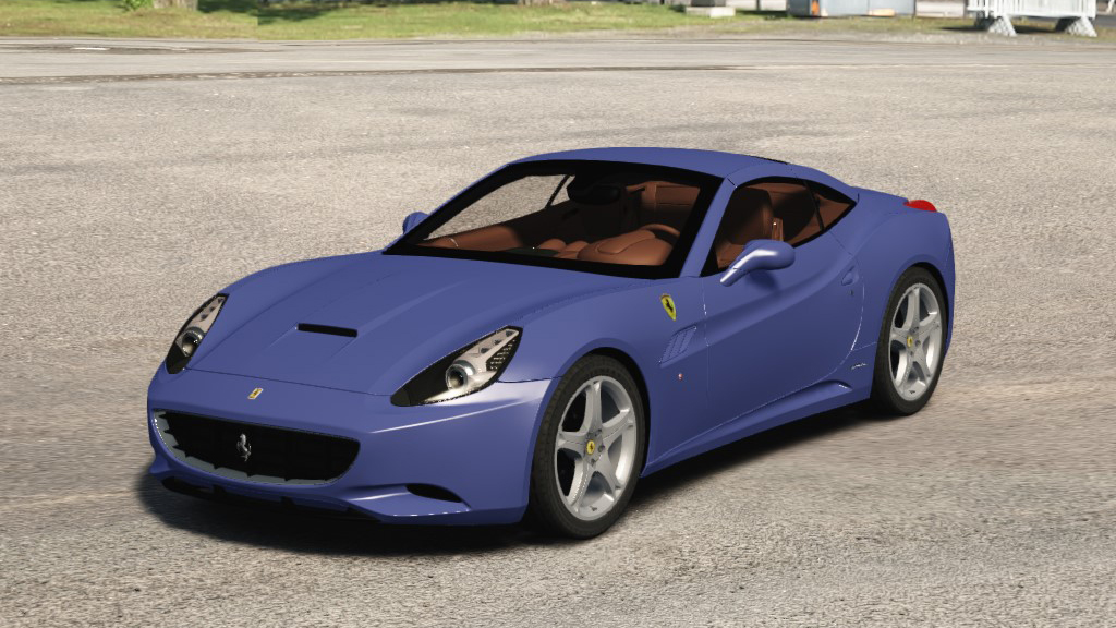 Ferrari California 2009, skin blue_mirabeau