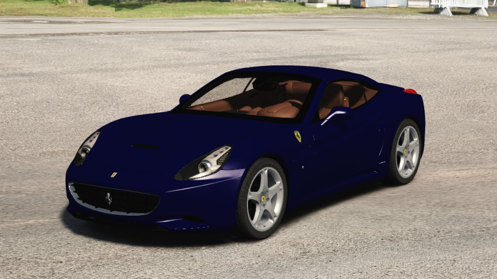 Ferrari California 2009, skin blue_pozzi