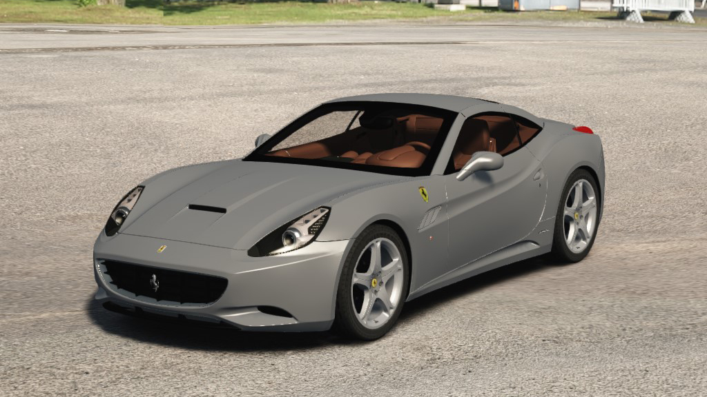 Ferrari California 2009, skin gray_ingrid