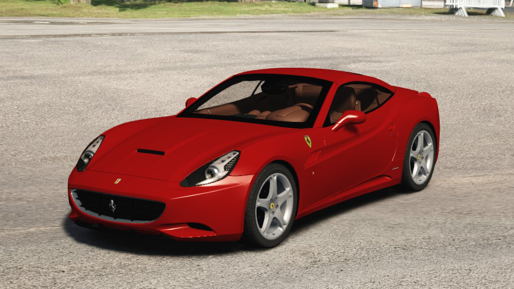 Ferrari California 2009, skin red_scuderia