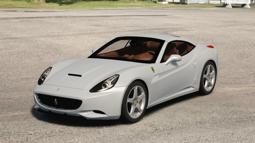 Ferrari California 2009, skin white_avus