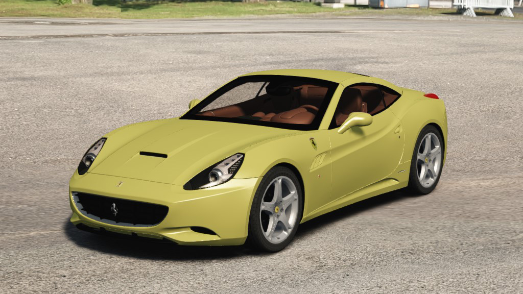 Ferrari California 2009, skin yellow_modena