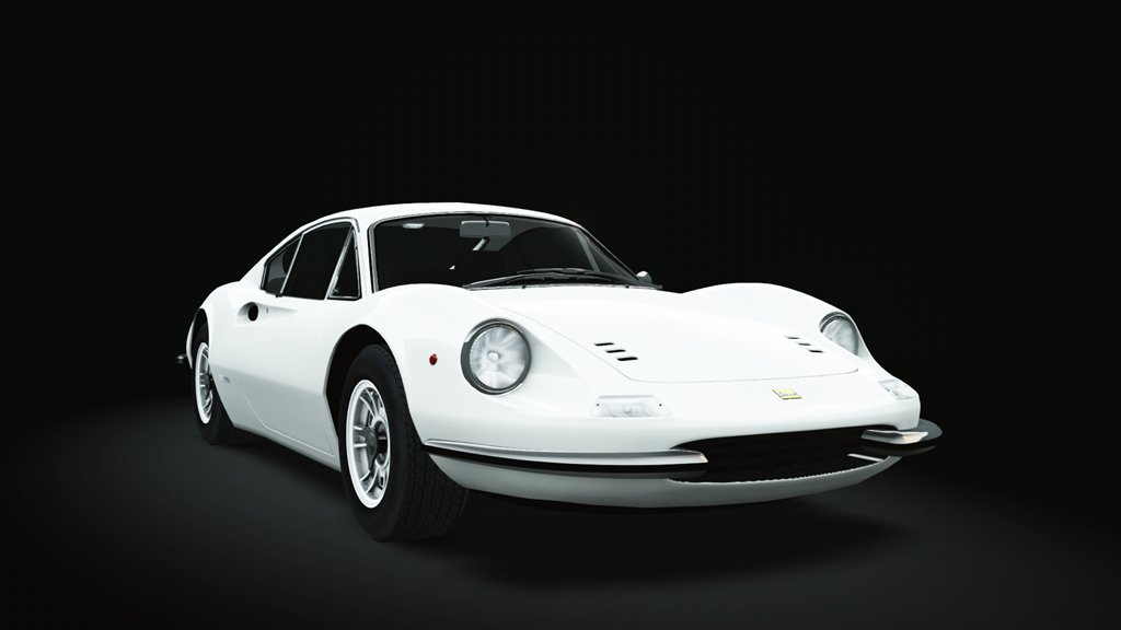 Ferrari Dino 246GT '69, skin Bianco_Polo_Park