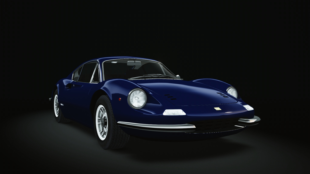 Ferrari Dino 246GT '69, skin Blu_Ultrascuro