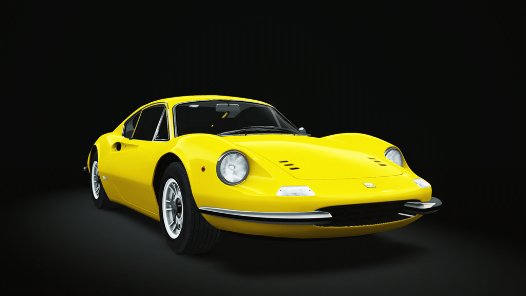 Ferrari Dino 246GT '69, skin Giallo_Fly