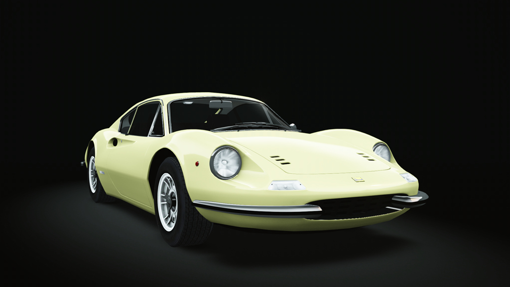 Ferrari Dino 246GT '69, skin Giallo_Solare