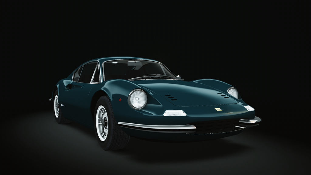 Ferrari Dino 246GT '69, skin Pino_Verde