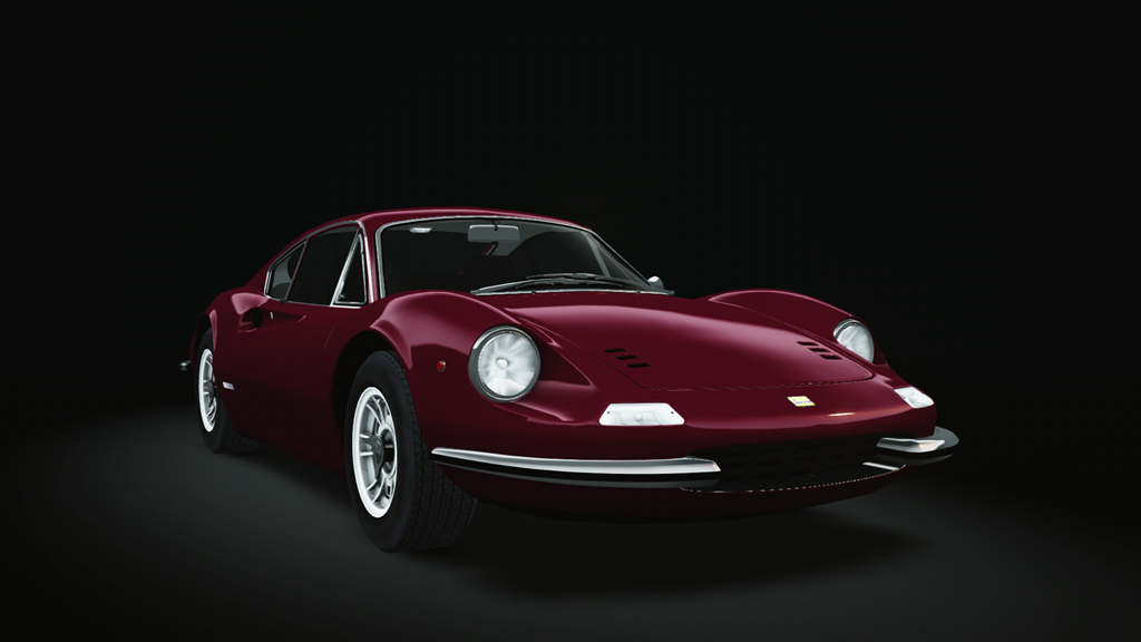 Ferrari Dino 246GT '69, skin Rosso_Cordoba