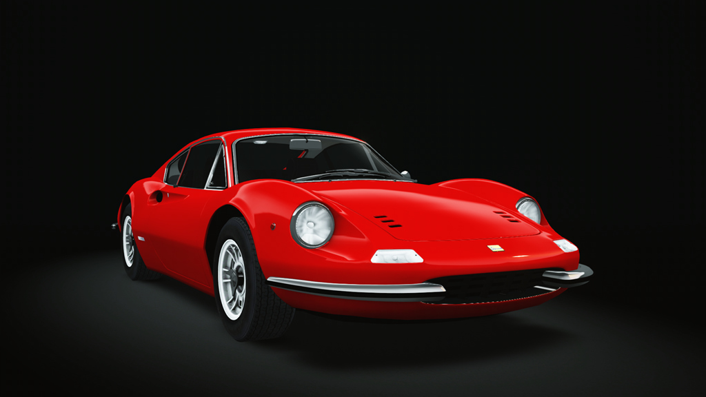 Ferrari Dino 246GT '69, skin Rosso_Ferrari