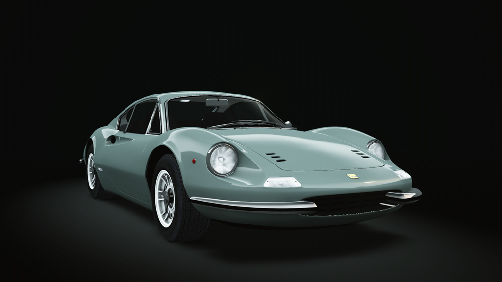 Ferrari Dino 246GT '69, skin Verde_Medio