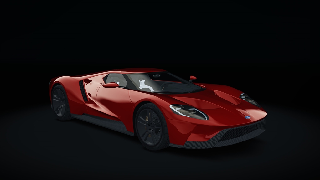 Ford GT 2017, skin stock_red