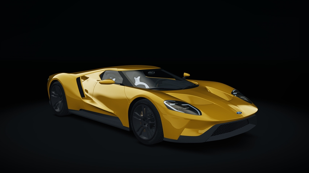 Ford GT 2017, skin stock_yellow