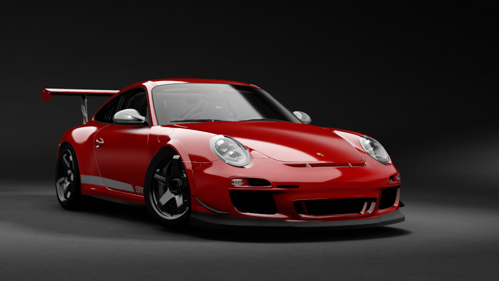 Porsche 911 (997) GT, skin 07_Guards Red