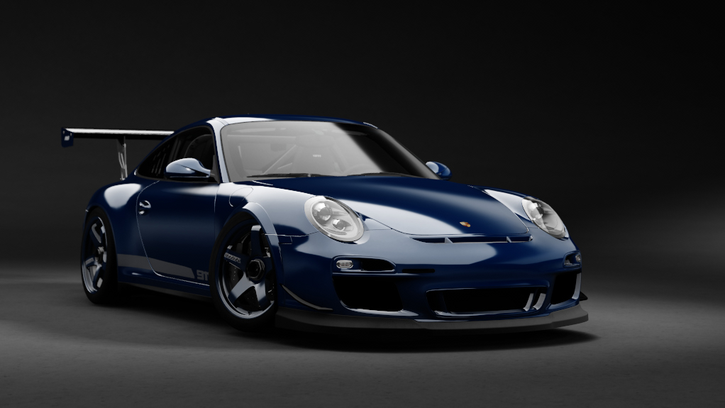 Porsche 911 (997) GT, skin 08_JCR Inozetek Navy Blue