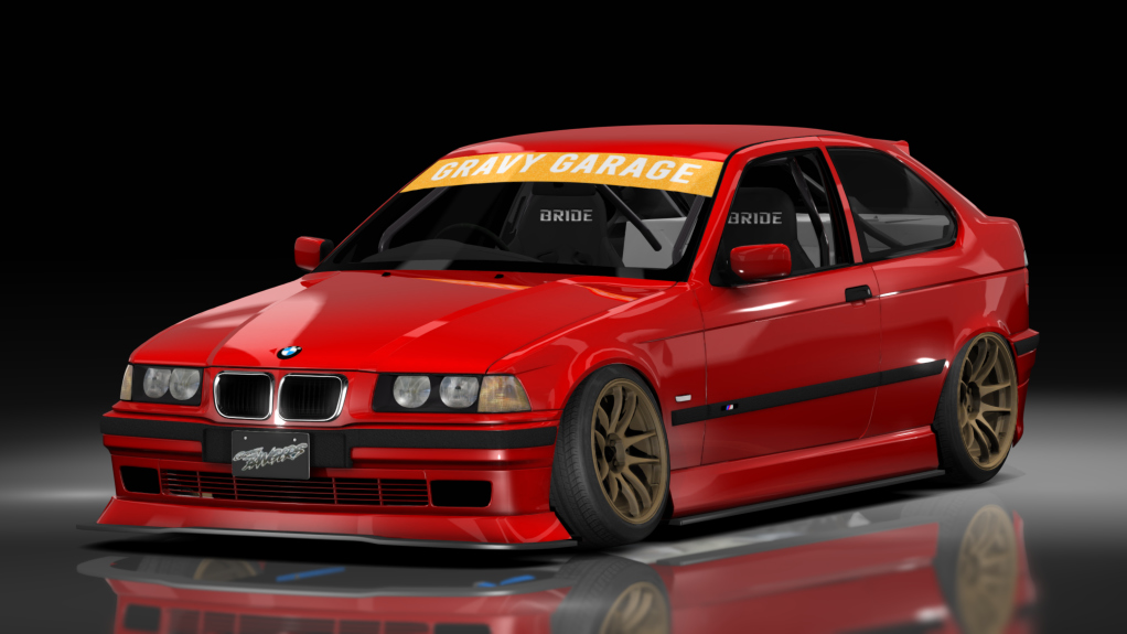 GravyGarage Street e36 Compact, skin red