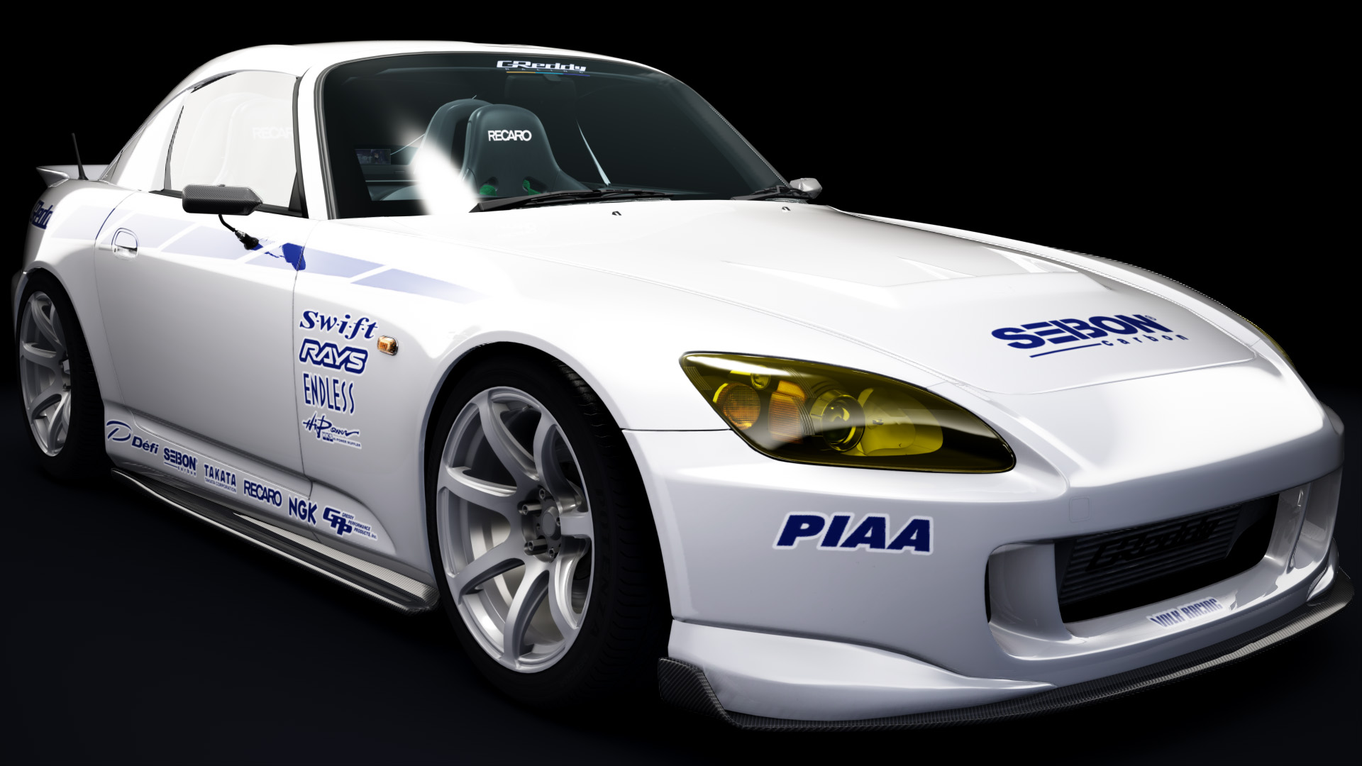 Honda Street S2000 AP2, skin Greddy