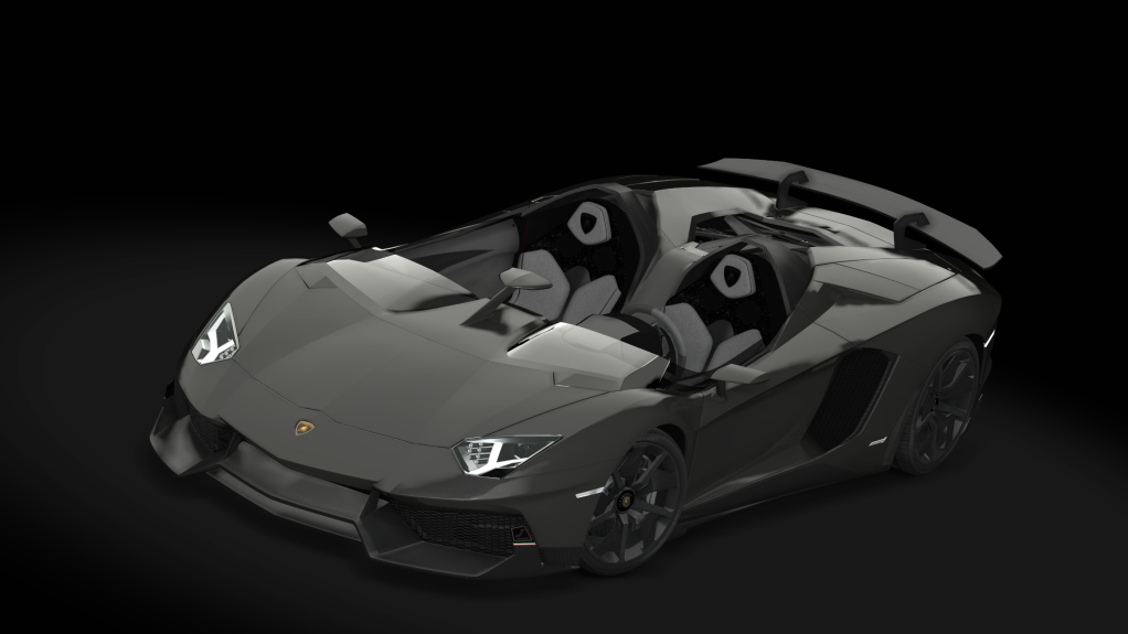 Lamborghini Aventador J, skin Grey