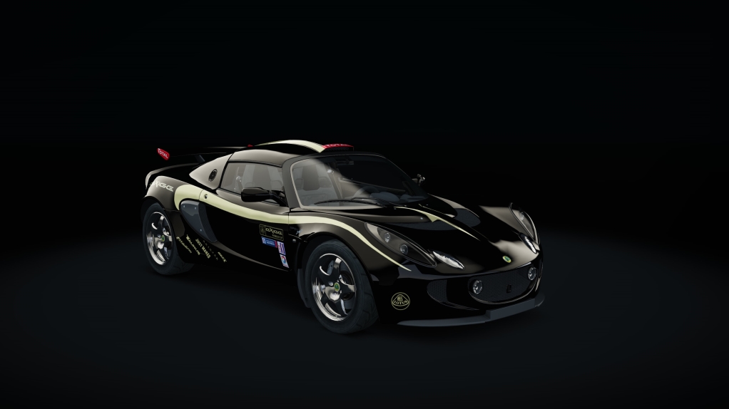 Lotus Exige 240R Stage3, skin black