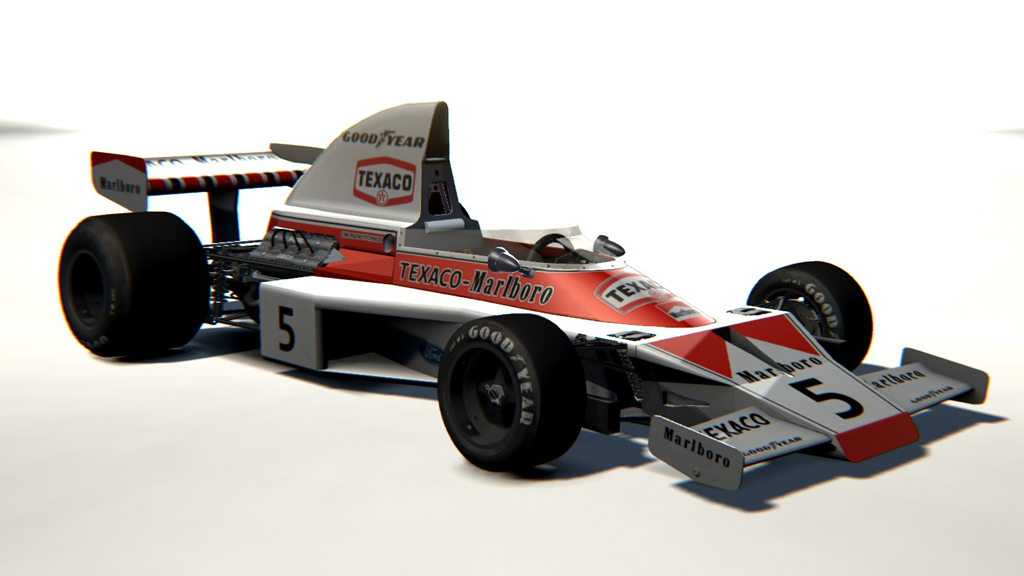 McLaren M23-5, skin Texaco_5