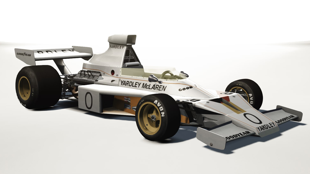 McLaren M23, skin Yardley_0