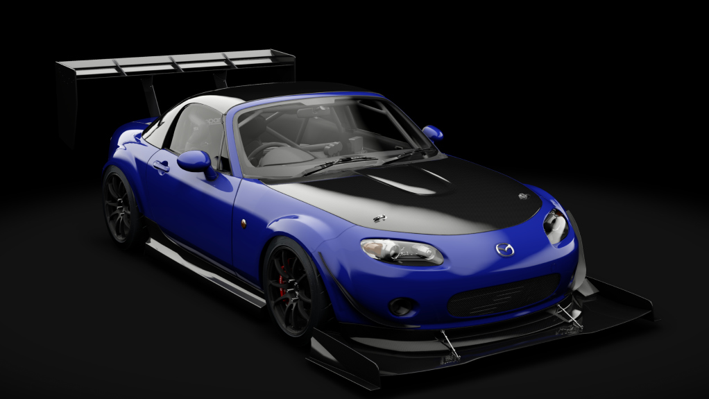 Mazda MX-5 2005 Track Turbo, skin Aurora Blue Mica