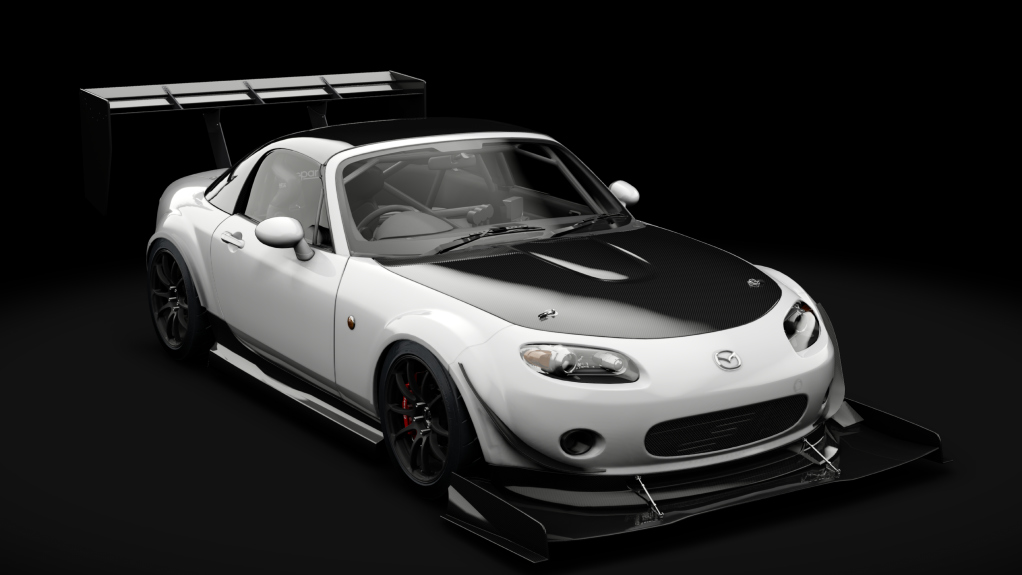 Mazda MX-5 2005 Track Turbo, skin Cystal White Pearl Mica