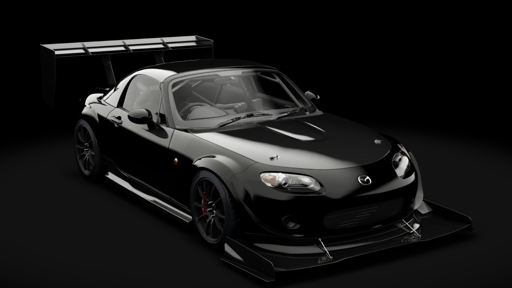 Mazda MX-5 2005 Track Turbo, skin Jet Black Mica