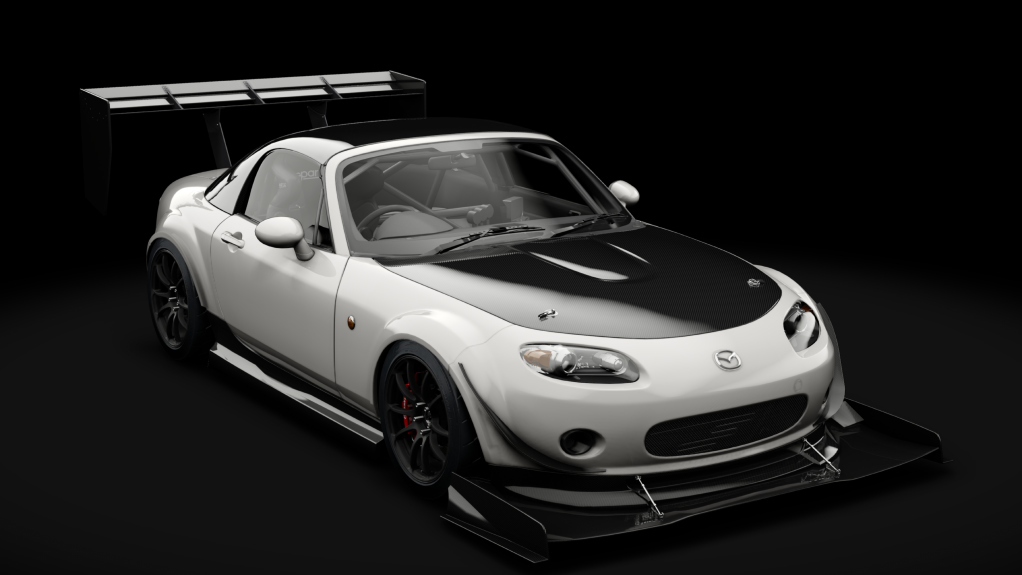 Mazda MX-5 2005 Track Turbo, skin Marble White