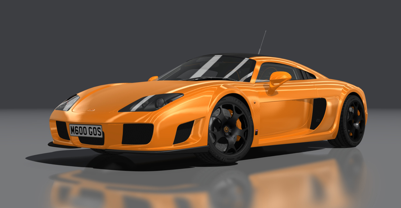 Noble M600 Carbon Sport, skin Carbon_Blaze_Orange