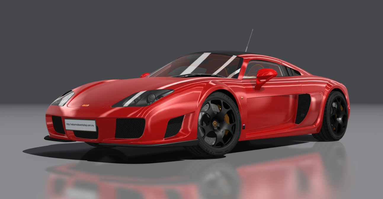 Noble M600 Carbon Sport, skin Carbon_Canyon_Red