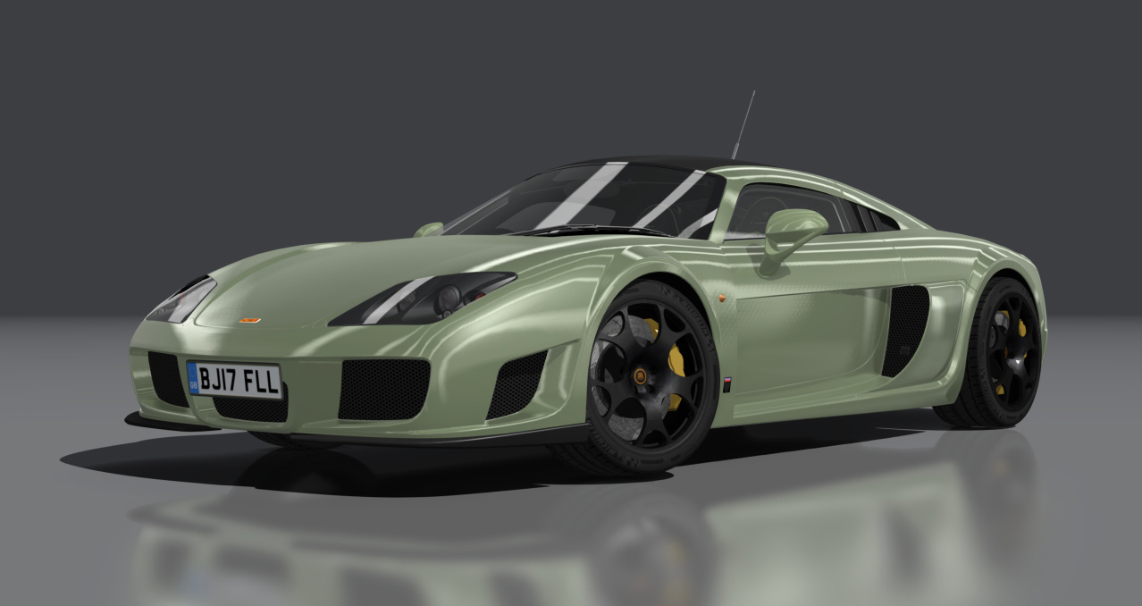 Noble M600 Carbon Sport, skin Carbon_Moss_Green