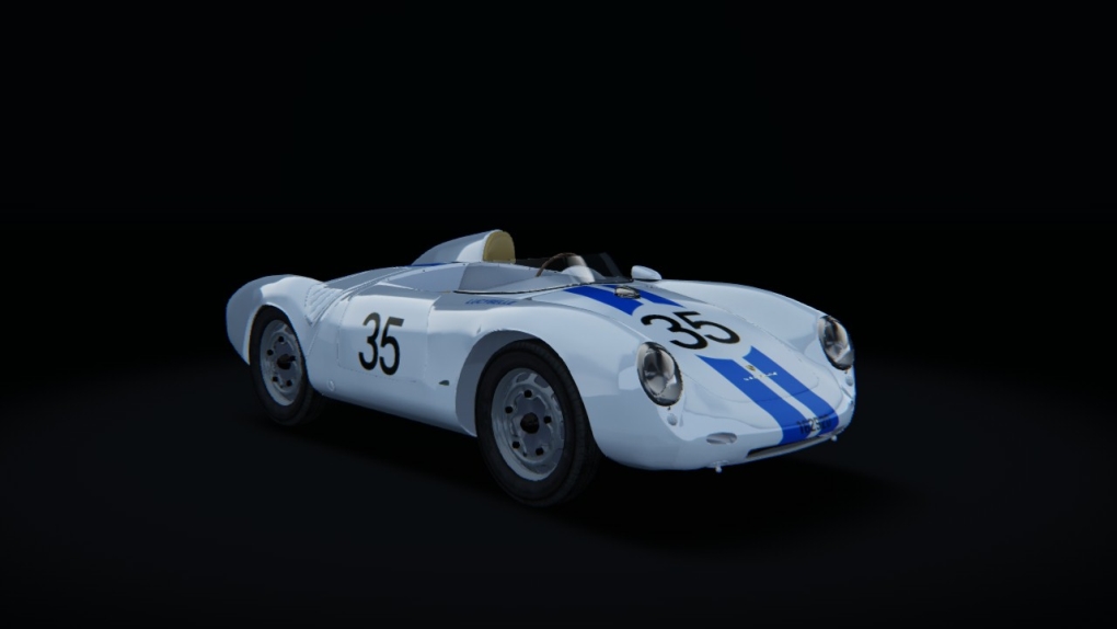 Porsche 550A/1500 RS Spyder, skin No08_Le_Mans_1957