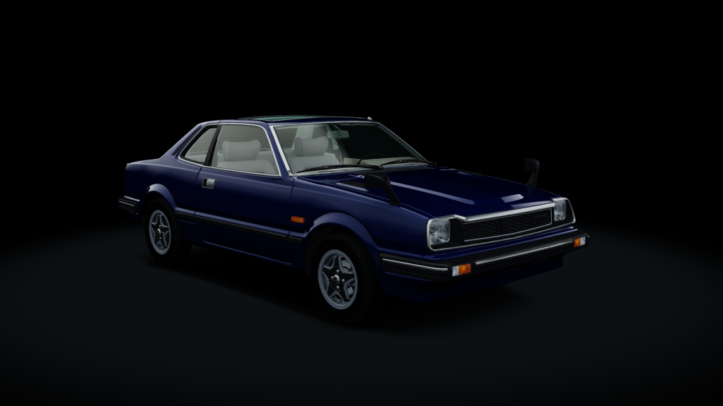 Honda Prelude traffic, skin Inverness_Blue_Black