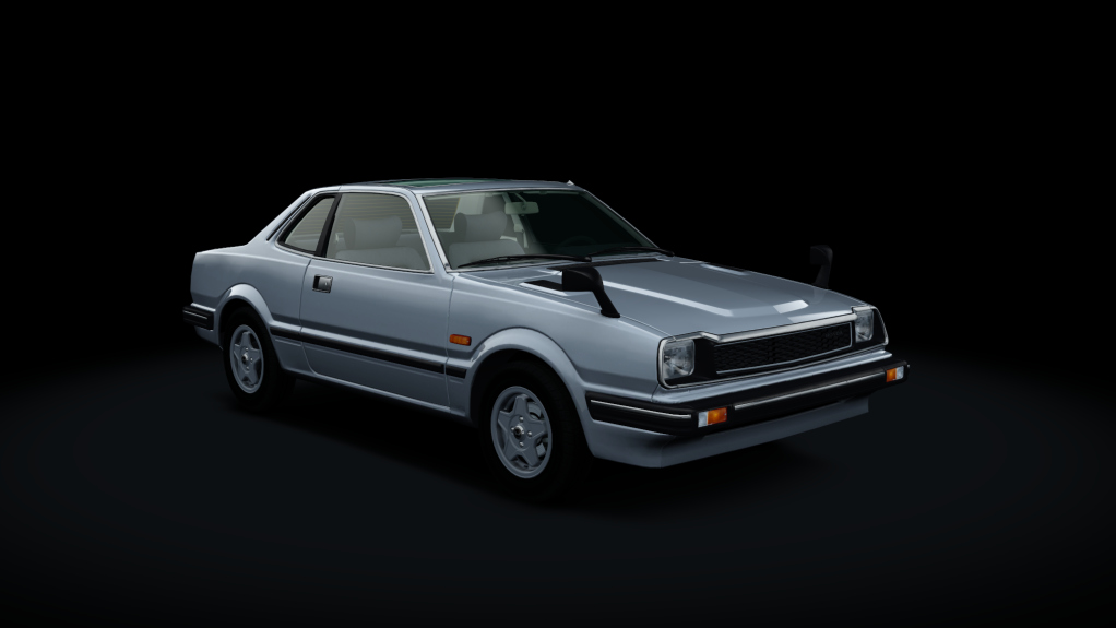 Honda Prelude traffic, skin St_Moritz_Silver