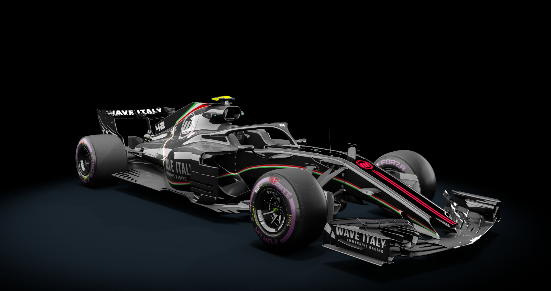 Formula Hybrid 2018, skin 42_wave_italy_carbon