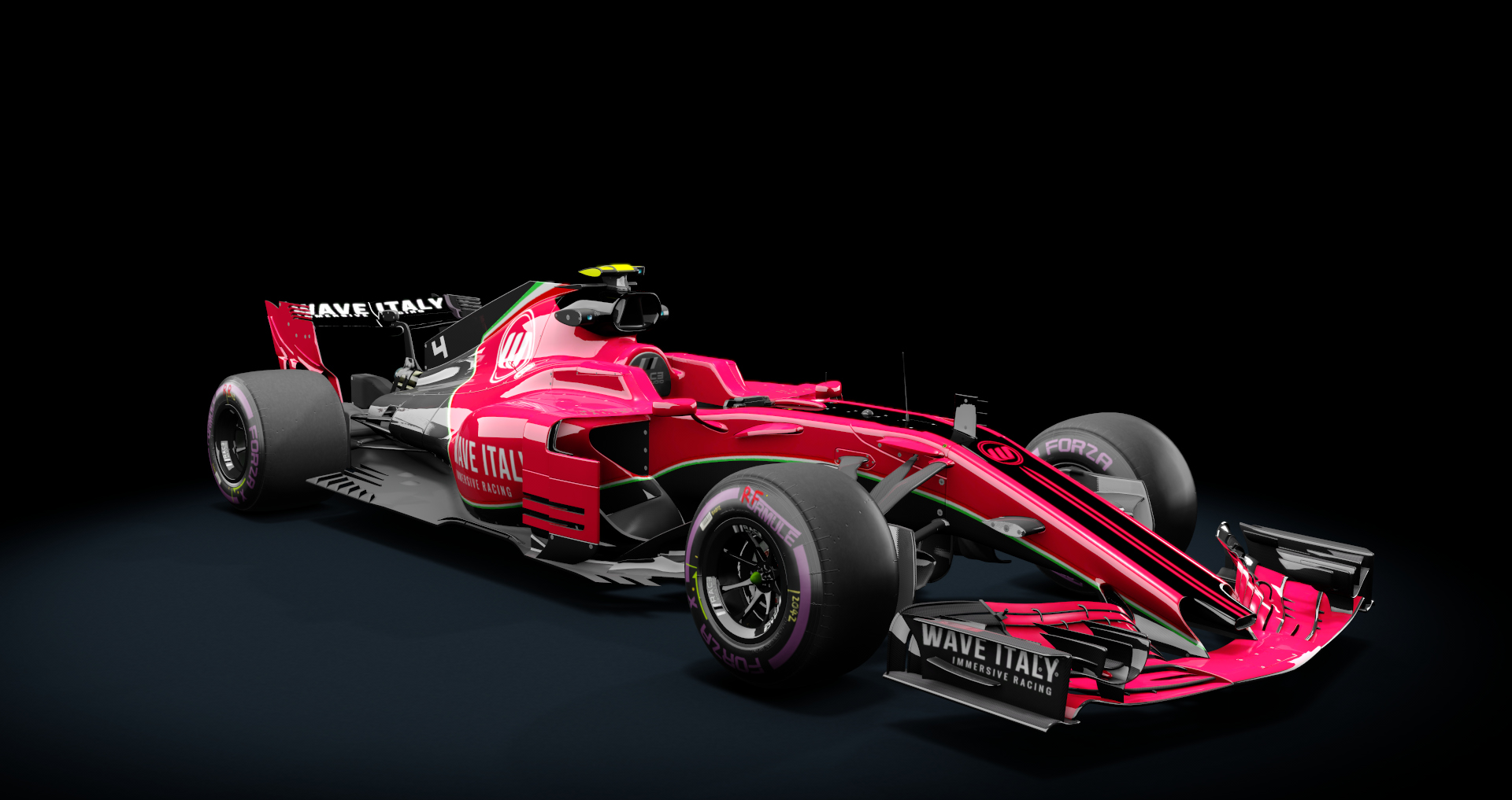 Formula Hybrid 2018 S1, skin 04_wave_italy_red