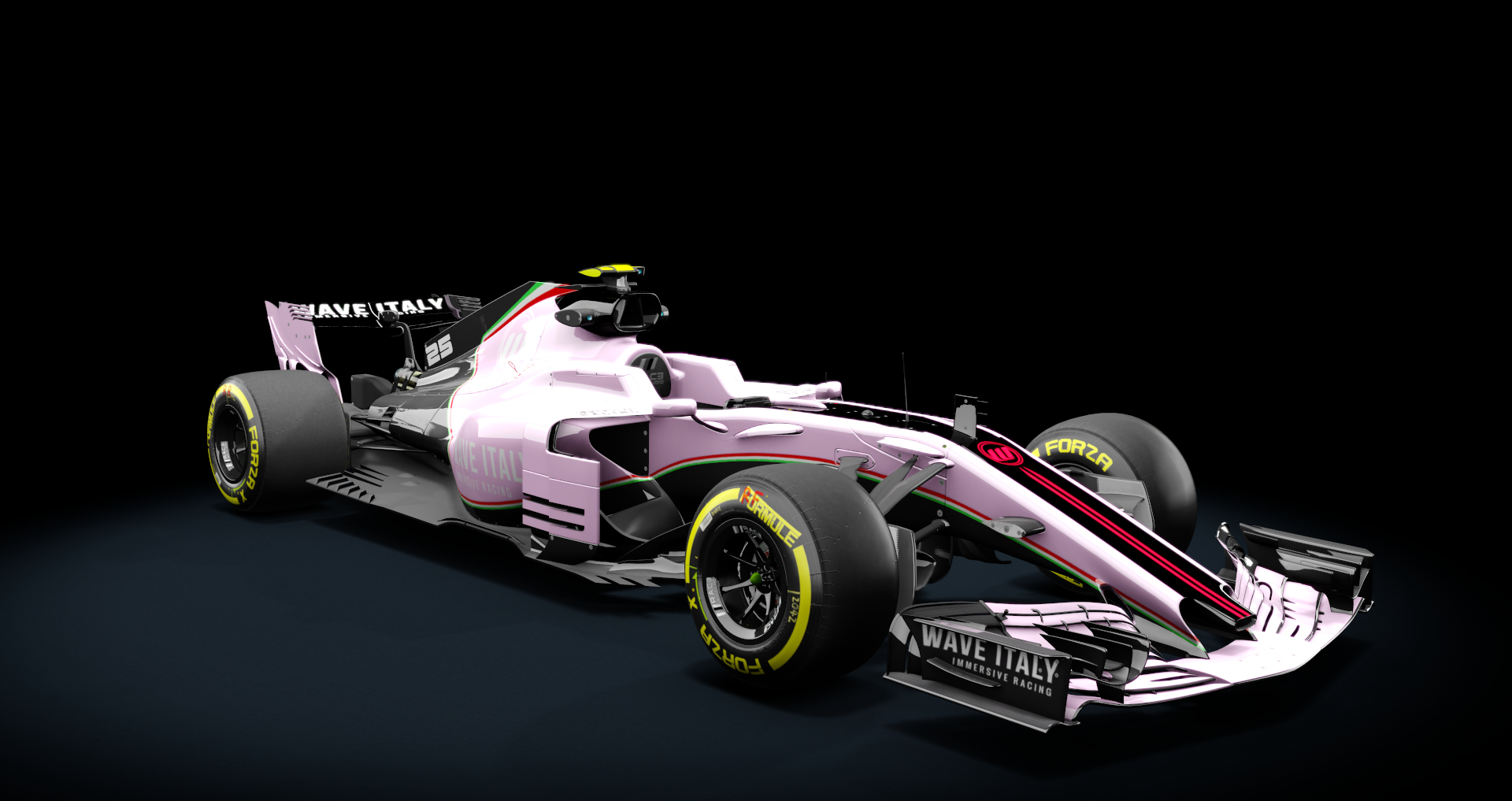 Formula Hybrid 2018 S1, skin 25_wave_italy_pink