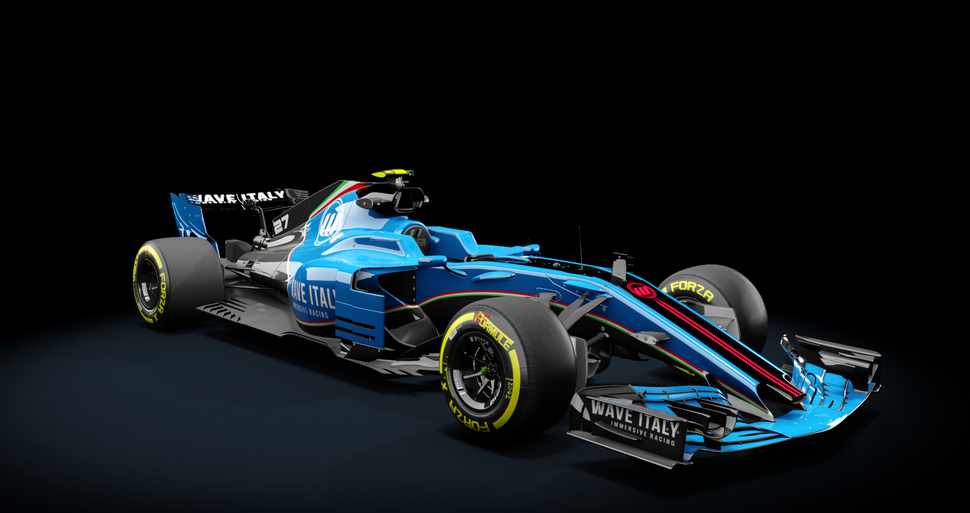 Formula Hybrid 2018 S1, skin 27_wave_italy_blue