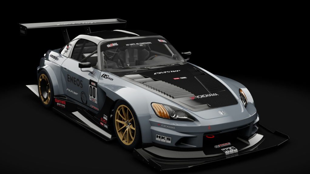 Honda S2000 2003 USDM Time Attack, skin 01_mugen